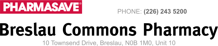 PHARMASAVE - Breslau Commons Pharmacy Logo